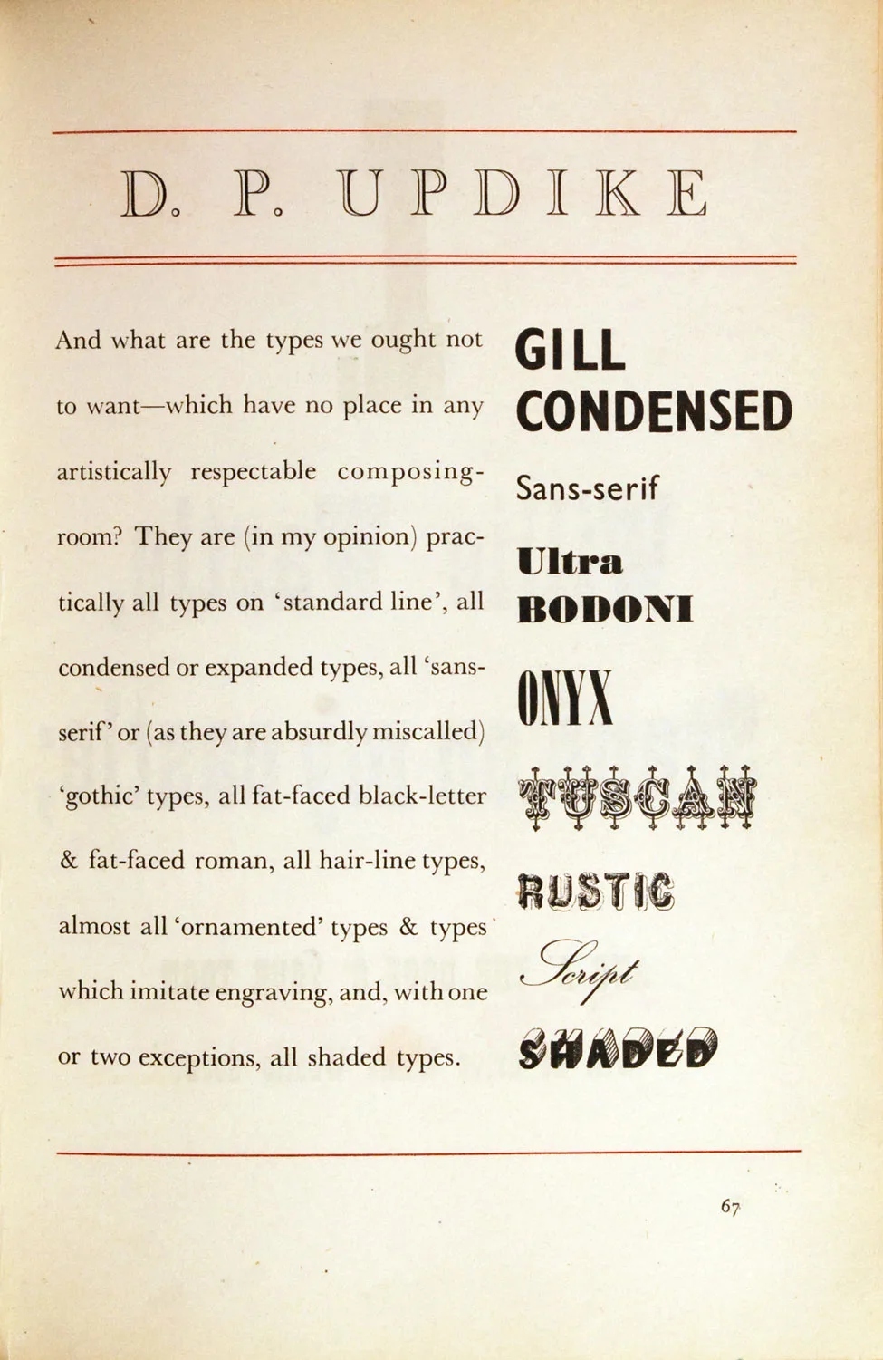 Printing Types: A Second Specimen Book… <i>Christchurch: The Caxton Press, 1948.</i>