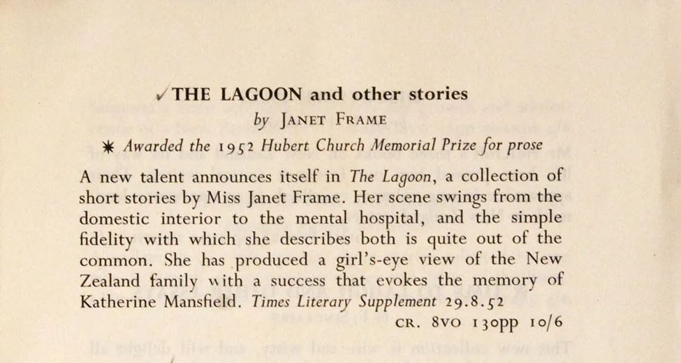 The Christmas Book List…<i> Christchurch: The Caxton Press, 1952.</i>