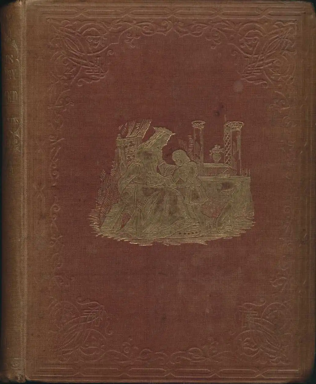 Charles Dickens. A child's history of England. London: Bradbury & Evans, 1852. Three volumes, Vol. 1 displayed.