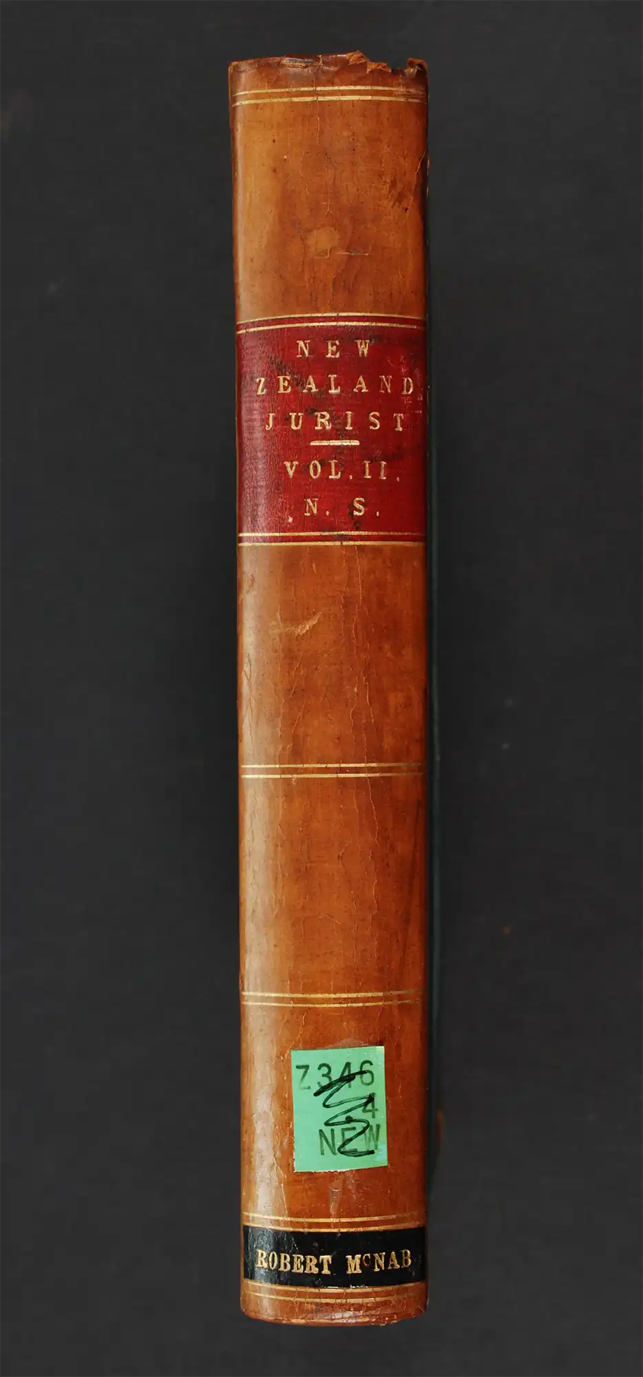 New Zealand Jurist Reports; Comprising Reports of Cases in the Supreme Court of New Zealand, and in the Court of Appeal of  New Zealand. New Series Vol. II 1876-1877.  Dunedin: Reith and Wilkie, 1877.