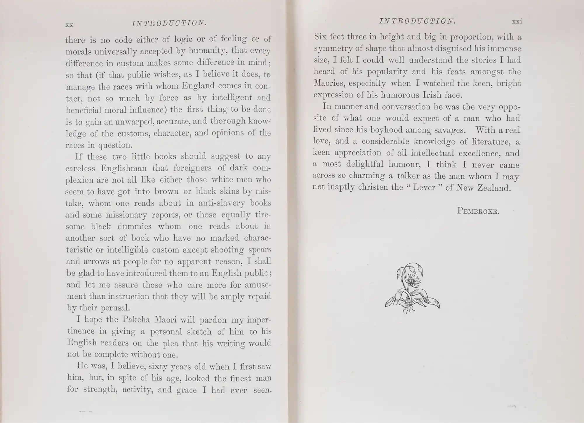 F. E. Maning. Old New Zealand: A tale of the good old times and a history of the war in the North against the chief Heke, in the year 1845, told by an old chief of the Ngapuhi tribe.  London: Richard Bentley and Son, 1884.