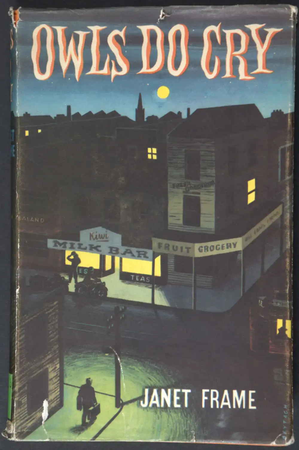 Janet Frame. <em>Owls do cry.</em> Christchurch: Pegasus Press, 1957.