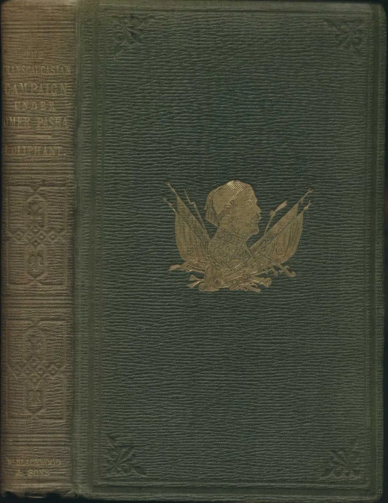 Laurence Oliphant. The Trans-Caucasian campaign of the Turkish army under Omer Pasha: a personal narrative. Edinburgh and London: W. Blackwood and Sons, 1856.