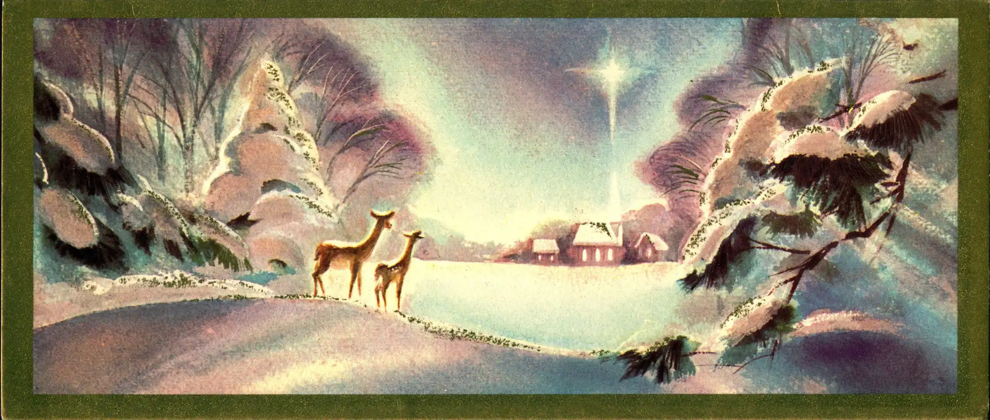 Collection of Christmas Cards, 1940s-1960s