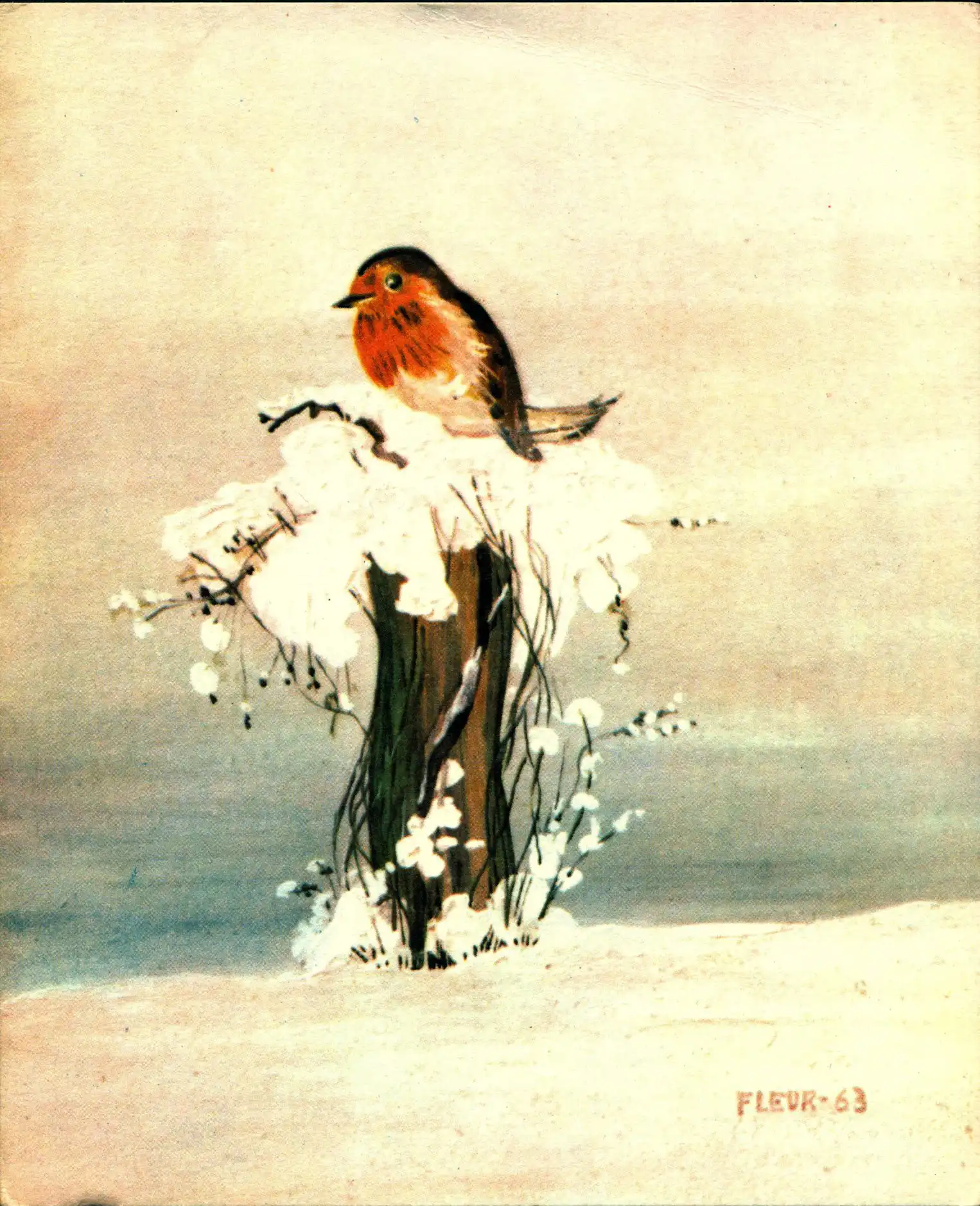 Collection of Christmas Cards, 1940s-1960s