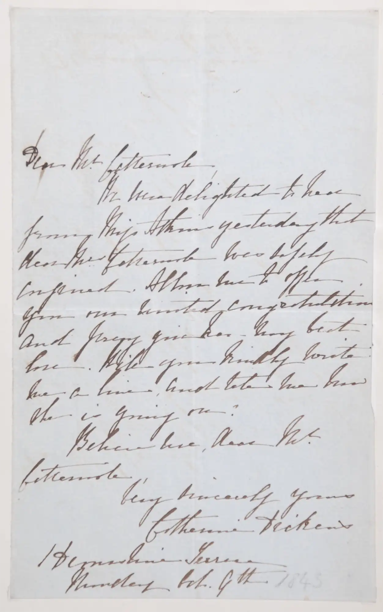 Forster’s Dickens extra-illustrated by A.H. Reed: 7:266 Catherine Dickens